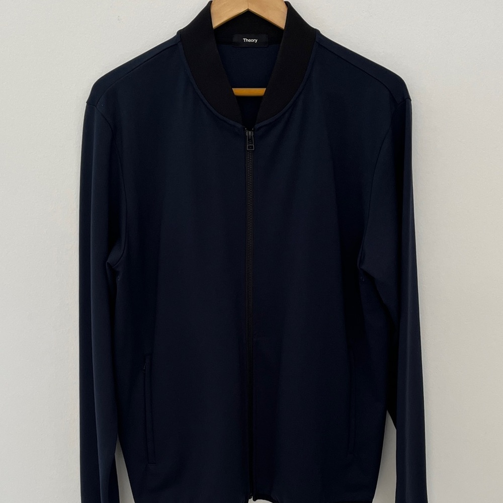 Theory Men's Navy Bomber Jacket